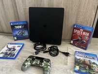 PlayStation 4 1TB + Controle extra e 4 jogos