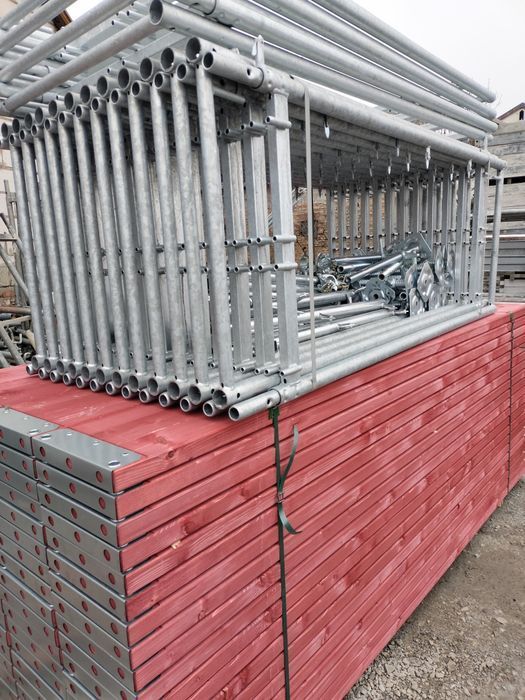 Rusztowanie 200m2 systemowe plettac Wyprzedaż