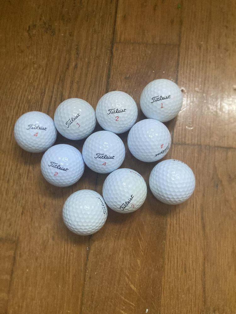 Lote 10 bolas titleist