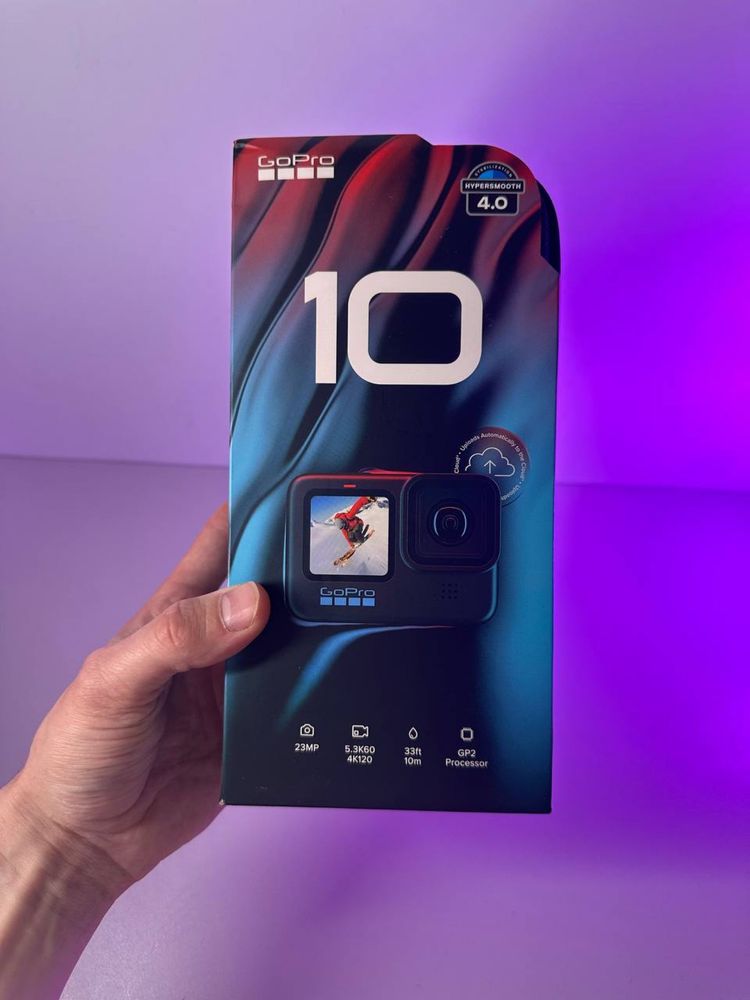 ‼️GoPro 10 Black - НОВА‼️ з можливістю доукомплектувати