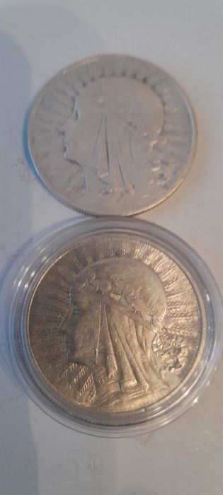 10zl Głowa Kobiety Jadwiga zestaw 6szt  z 1932,1934