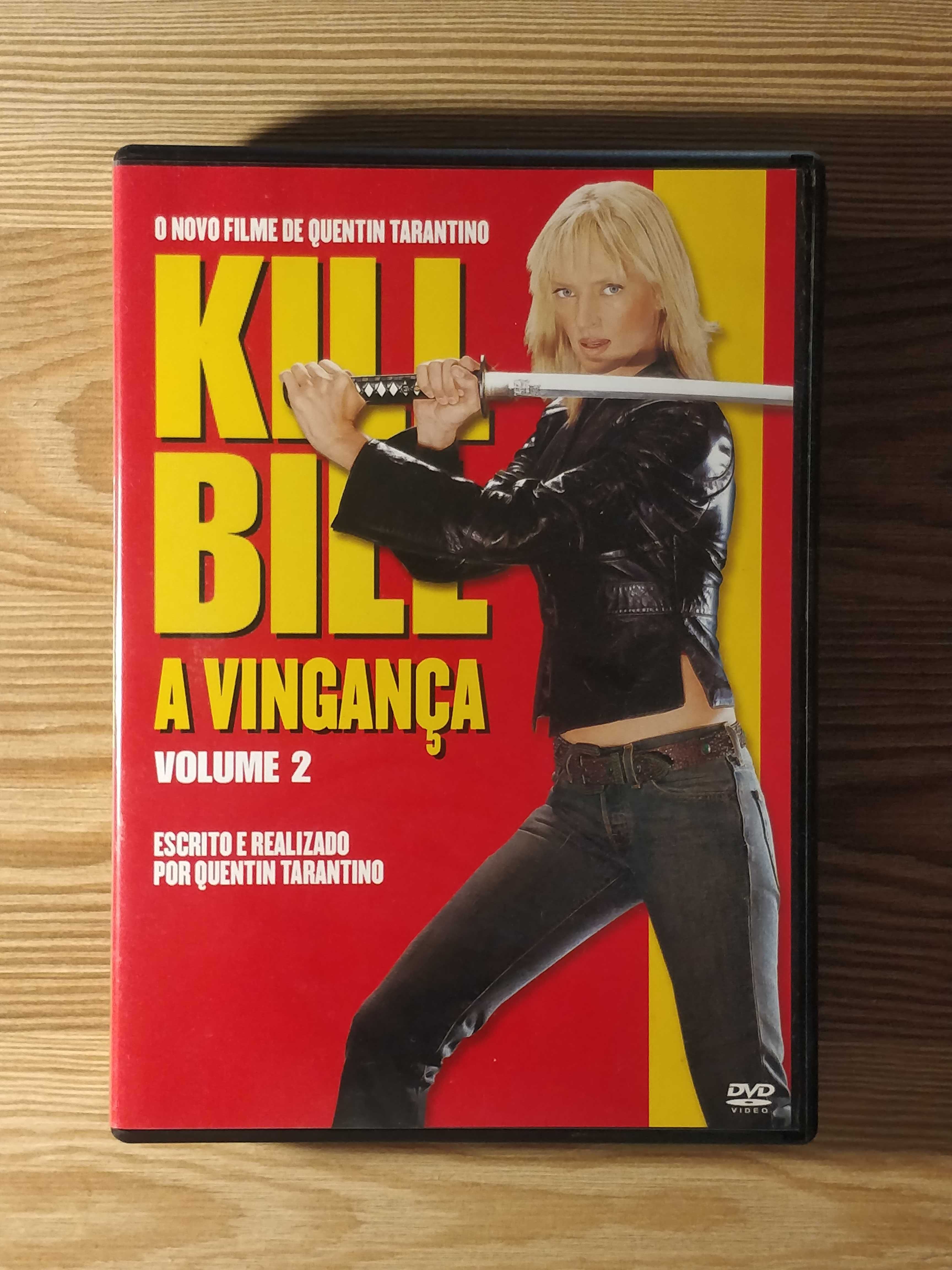 Dvd Kill Bill Vol 1 e 2 com caixa