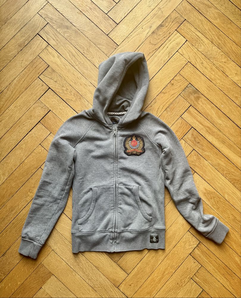 Szara bluza z kapturem Ralph Lauren r. S