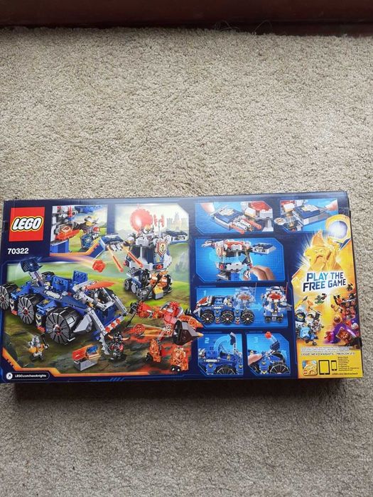 Nowe LEGO Nexo Knights 70322 - Pojazd Axla
