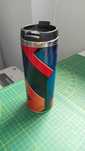 Kubek termiczny, tumbler, stal nierdzewna, 400ml