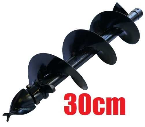 NOWA Wiertnica Świder 30cm SWORZNIE 25 do Minikoparki Kingway JCB