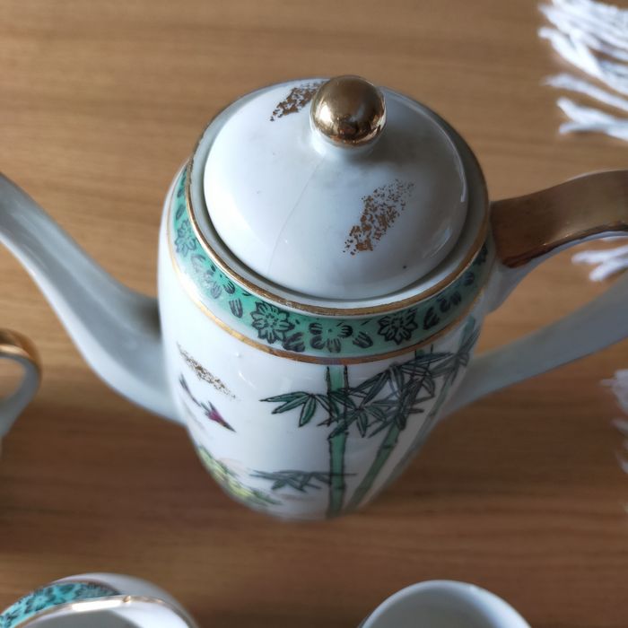 Conjunto de café chinês