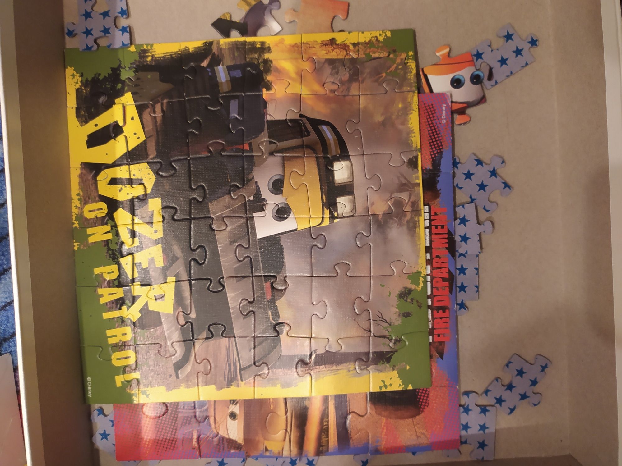 Puzzle z bajek Samoloty, Auta, Star Wars, Tomek i przyjaciele