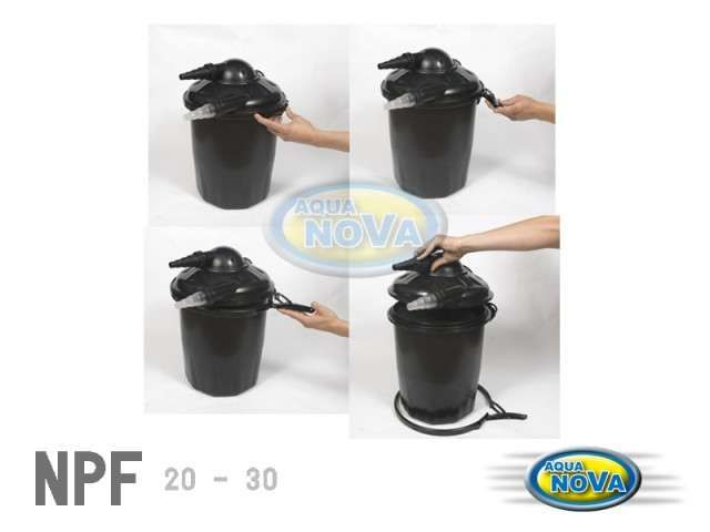 Filtro para lago NPF-30 11w UV "AQUA NOVA"