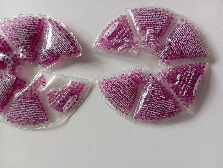 Lansinoh KOMPRESY ŻELOWE Okłady na Piersi Therapearl 3w1