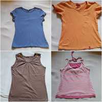 Bluzki dziewczęce różowa, brązowa,niebieska, pomarańczowa 152-158