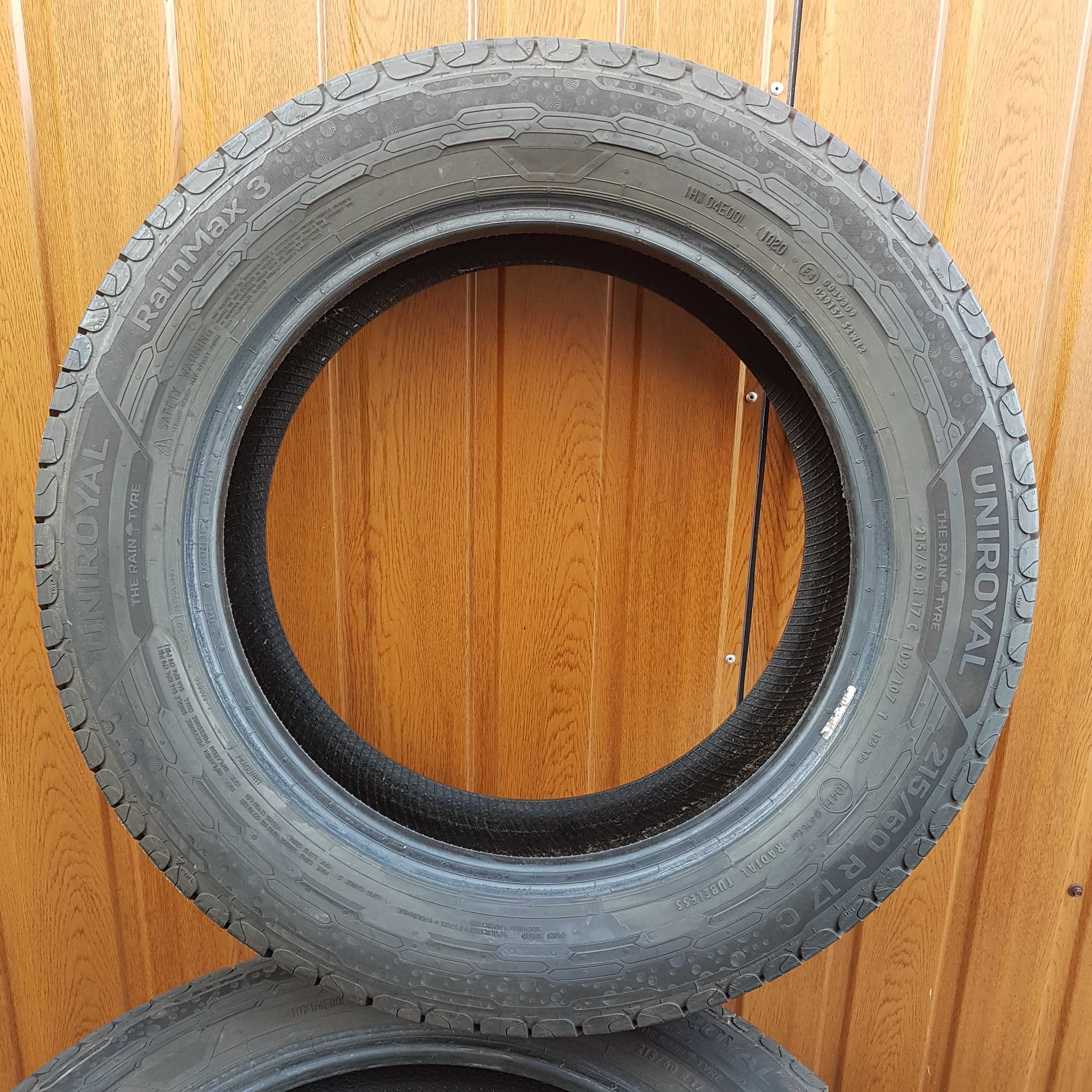 Uniroyal RainMax 3 215/60R17C 109/107 T Lato 2020r