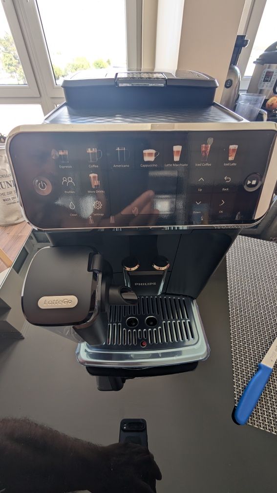 Máquina de café.Usado