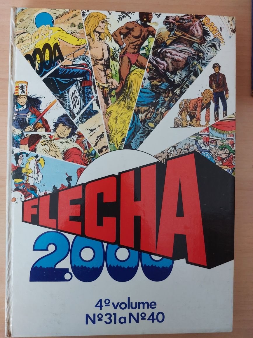 Coleção BD Meriberica - Flecha 2000 1ª Serie Completa 4 Volumes.