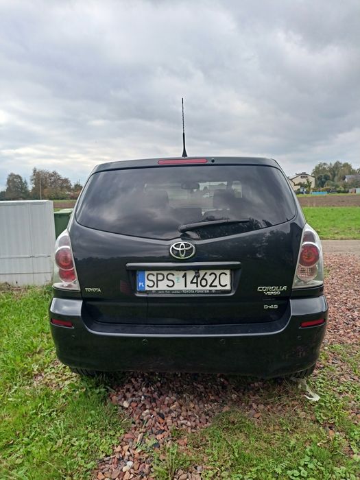 Toyota corolla Verso 7os ładna 177KM 2.0d