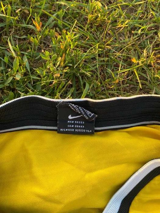 Koszulka sportowa Longsleeve 10 sport football yellow żółty