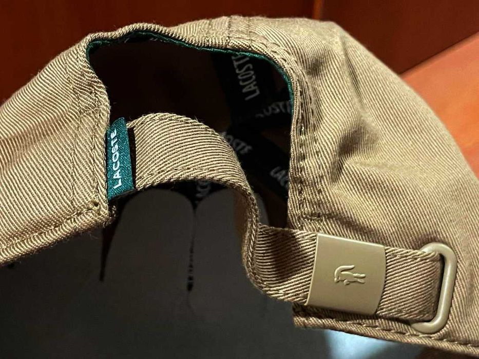Кепка Lacoste large front logo cap унісекс бейсболка оригінал
