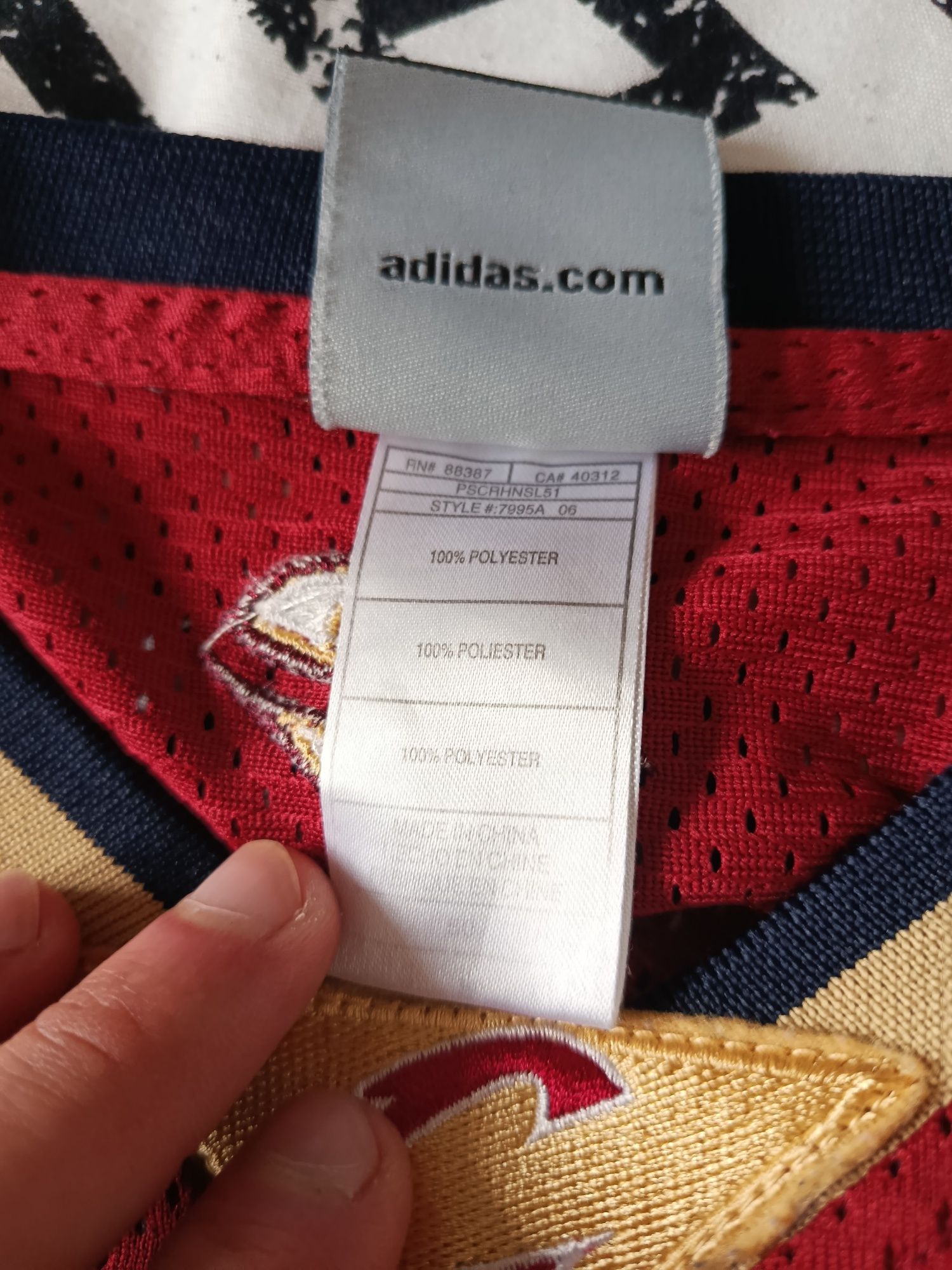 Koszulka treningowa LeBron James cleveland adidas