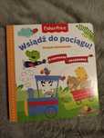 Książka-układanka Wsiądź do pociągu Fischer Price