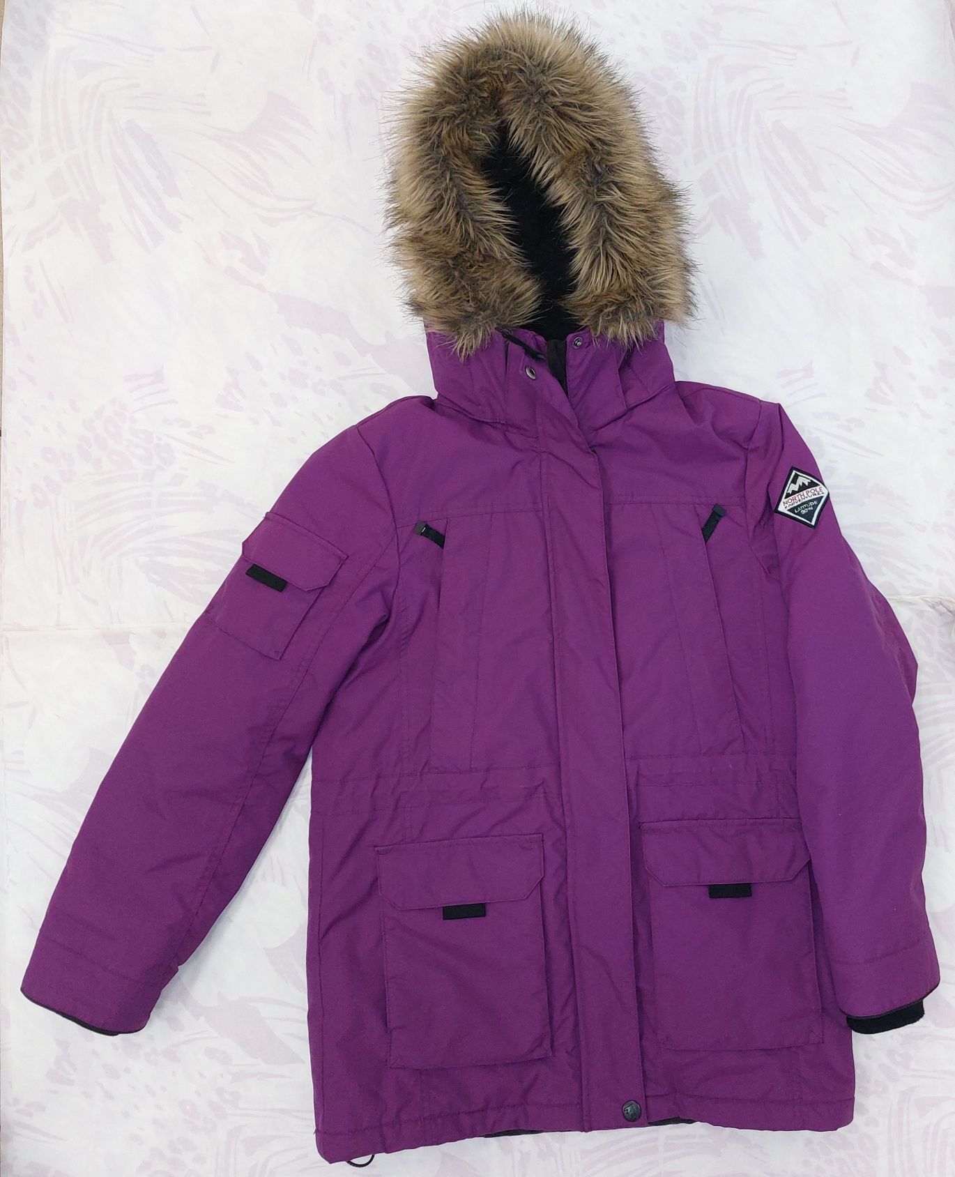 Zimowa kurtka/parka dziewczęca Cubus rozmiar 164 cm