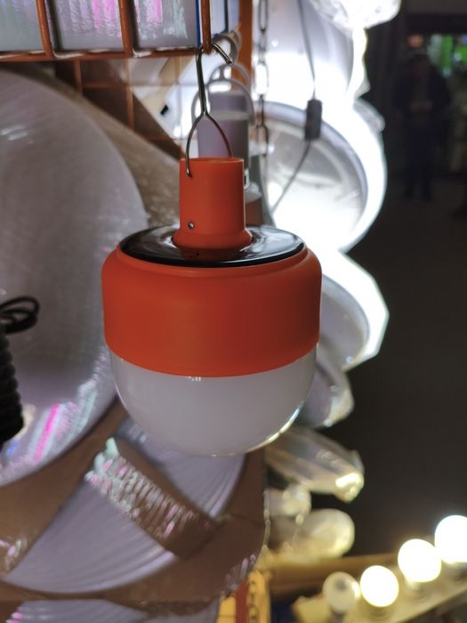 До 10ти часов!!! Лампа кемпинговая юсб с аккумулятором солнечная панел