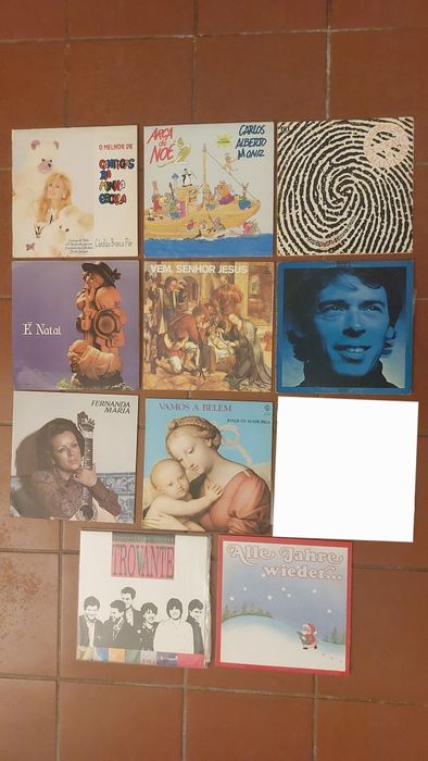 Coleção de vinis (discos de vinil)