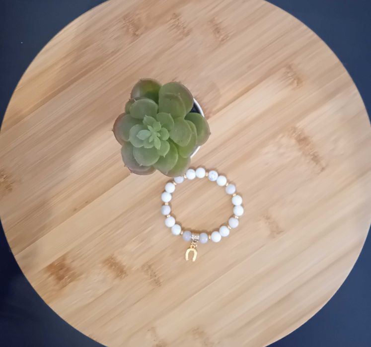 Pulseiras de pedras naturais e de aço inox | pulseiras novas