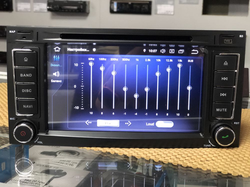 Штатная магнитола VW Touareg 02-10, Multivan 2007+(ANDROID 10)