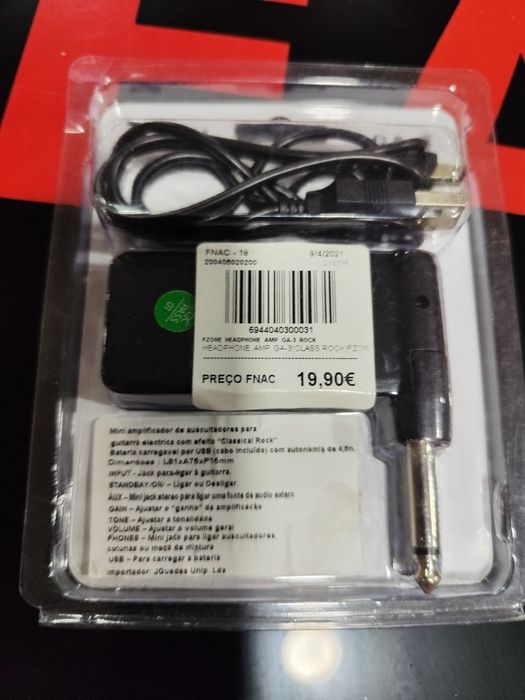 Amplificador portátil Xvive GA-3