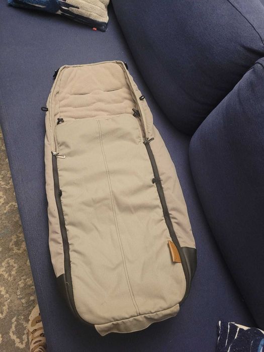 Zimowy cieply spiworek do wozka Mutsy Nexo stan bdb