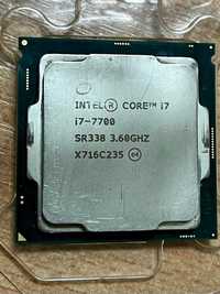 Процессор Intel Core i7-7700 нерабочий