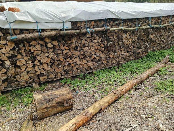 Drewno opałowe suche porąbane Osika