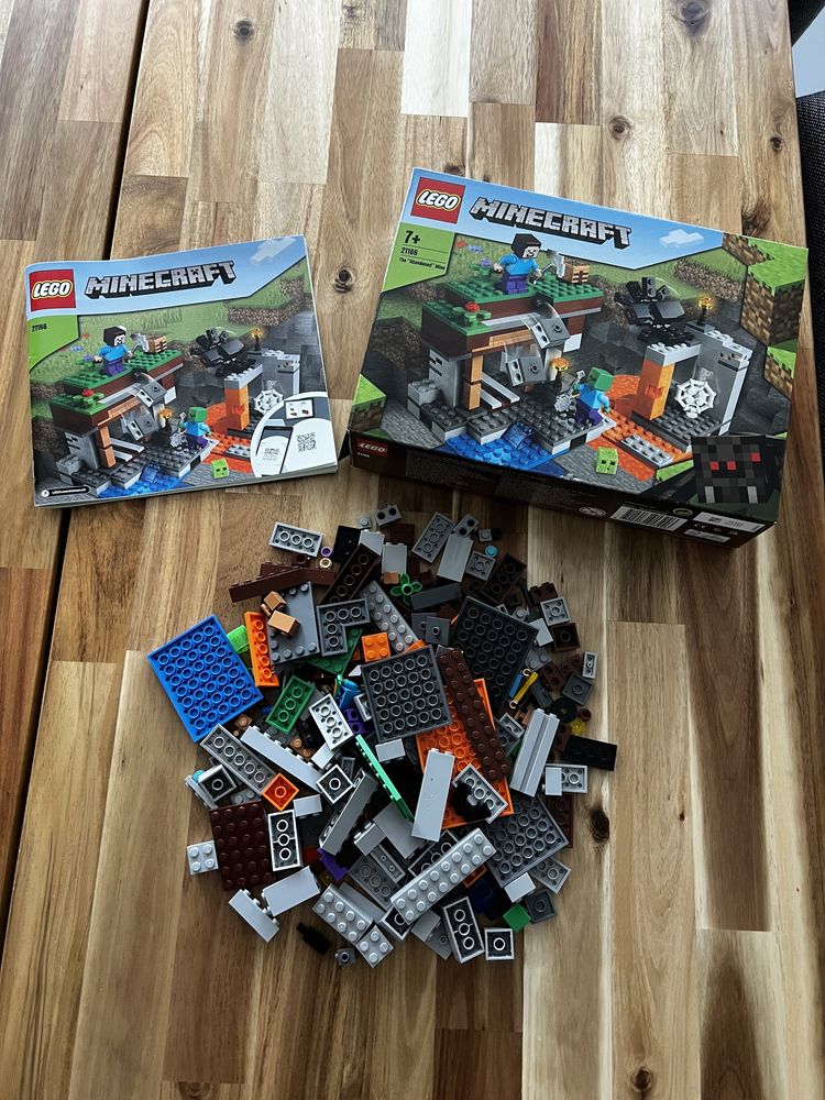 Klocki Lego Minecraft Opuszczona kopalnia zombie 21166