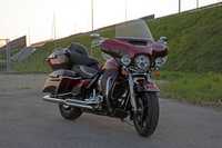 Harley-Davidson Touring Electra Glide Limited FLHTK 2015r, 52 000km, Bezwypadkowy, Hak, Duża navi.