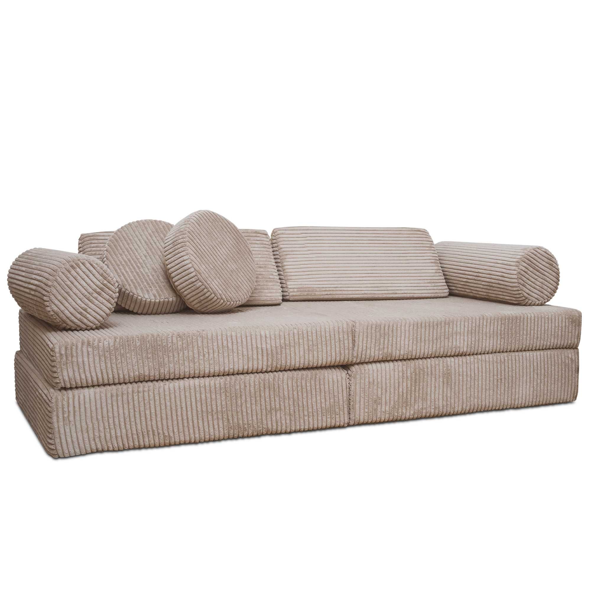 Modułowa kanapa do kreatywnej zabawy dla dzieci Sofa Montessori KOLORY
