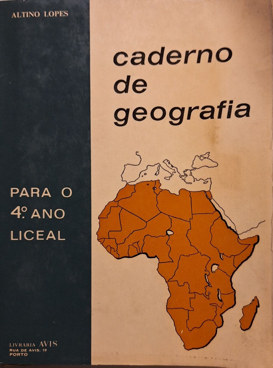 Manual escolar Geografia anos 70