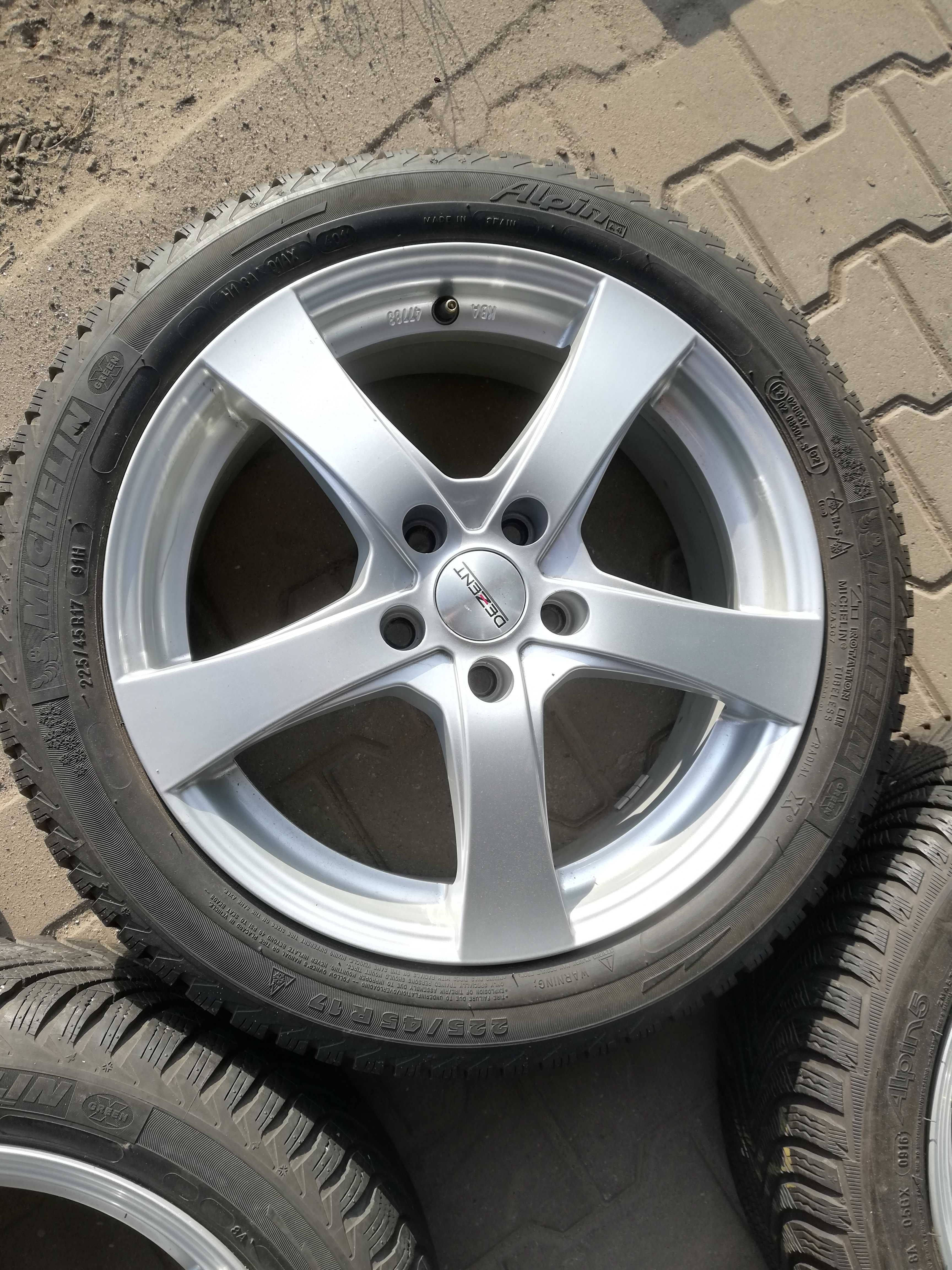 Alufelgi VW SKODA Mercedes Audi 7Jx17 5x112 ET45 Felgi aluminiowe