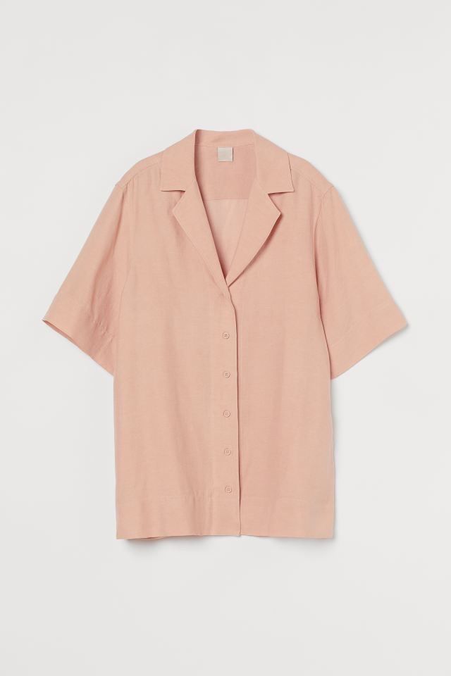 Костюм H&M, шорты, рубашка, топ