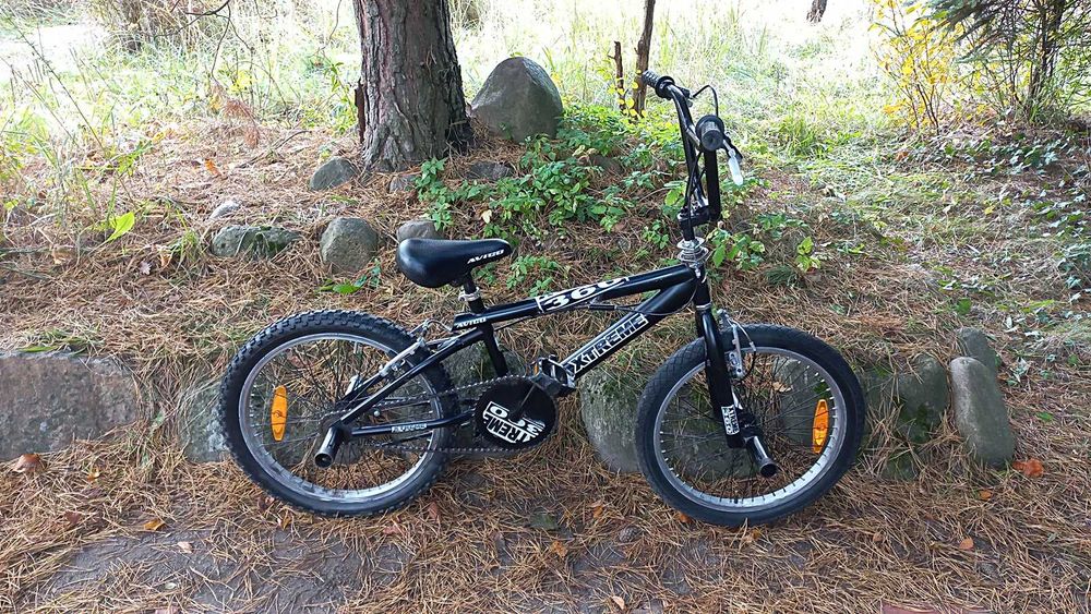 Rower Młodzieżowy BMX Avigo Xtreme do Skakania Rotor 360 4 Pegi 20