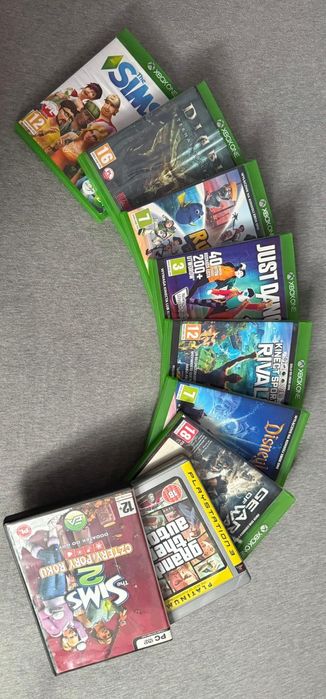 XBOX ONE S + Kinekt + 2 Pady + Gry