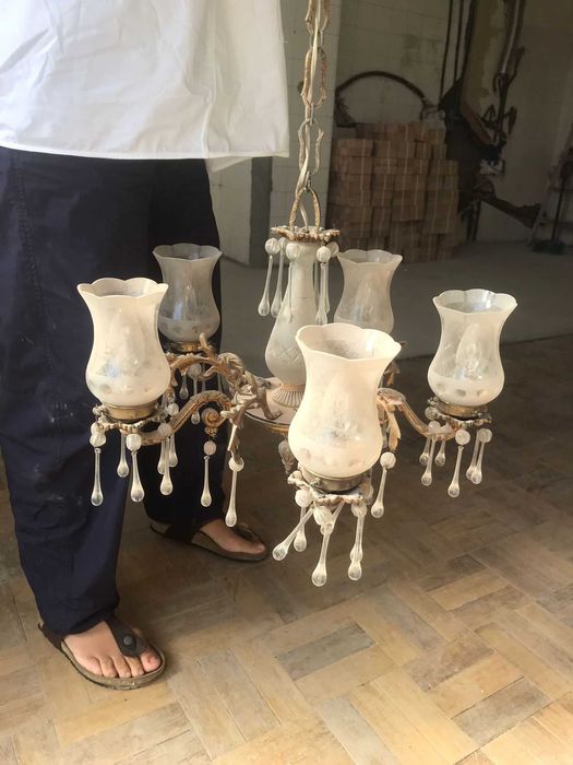 Candelabro candeeiro antigo