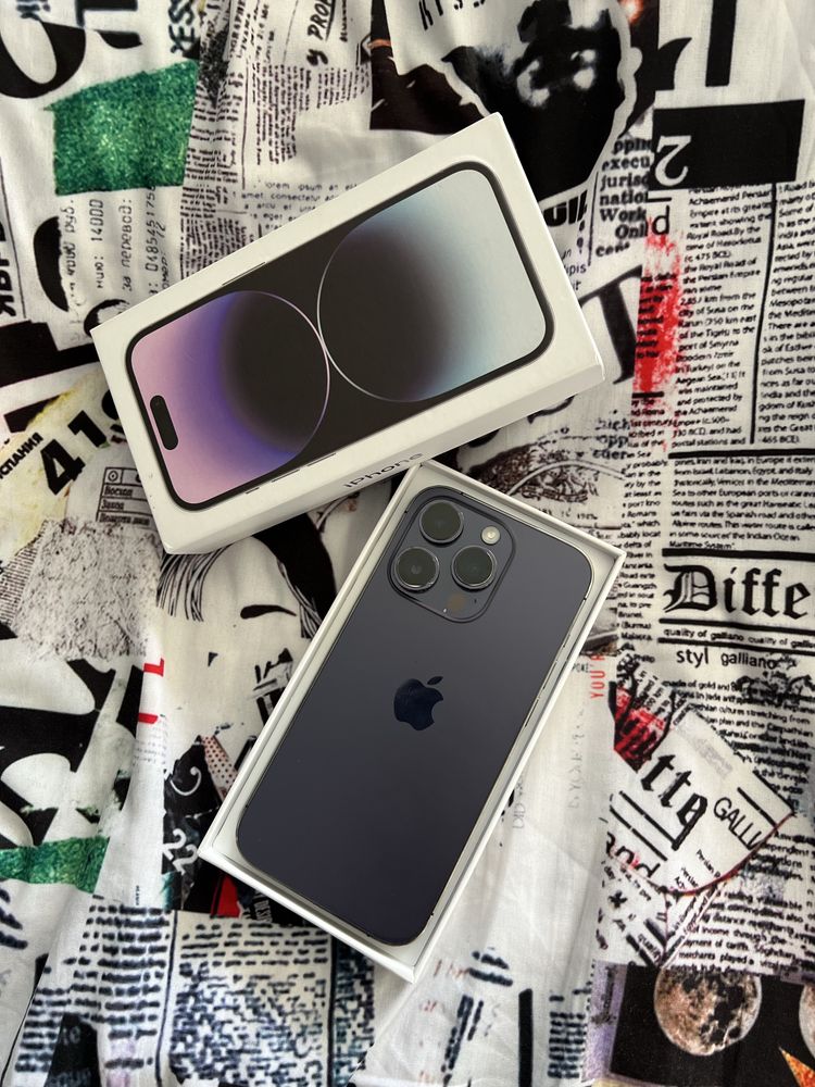 Продаю свой iPhone 14 Pro 256gb neverlock Deep Purple