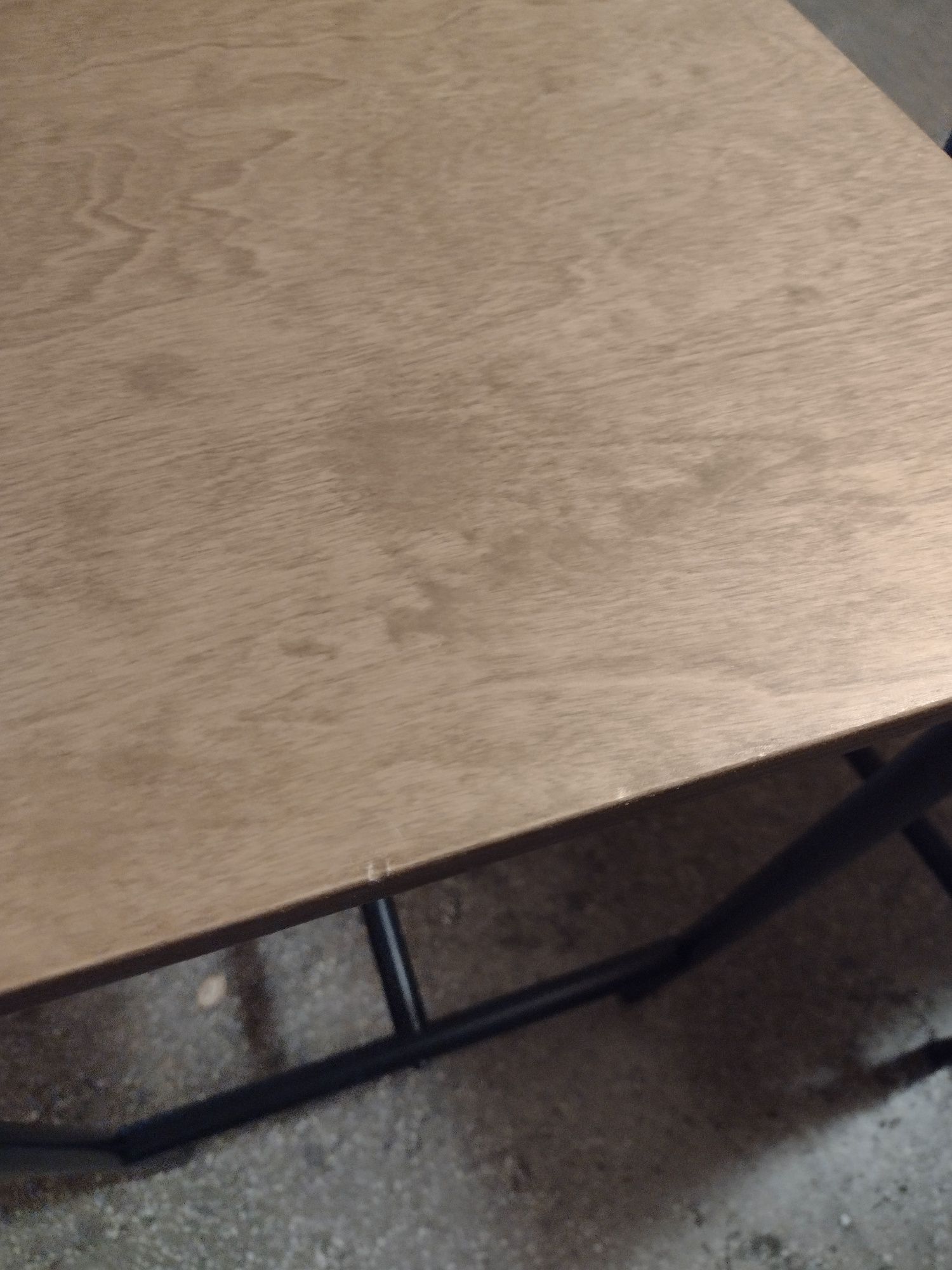 Komplet stół i 2 krzesła barowe hokery Sandsberg -Ikea