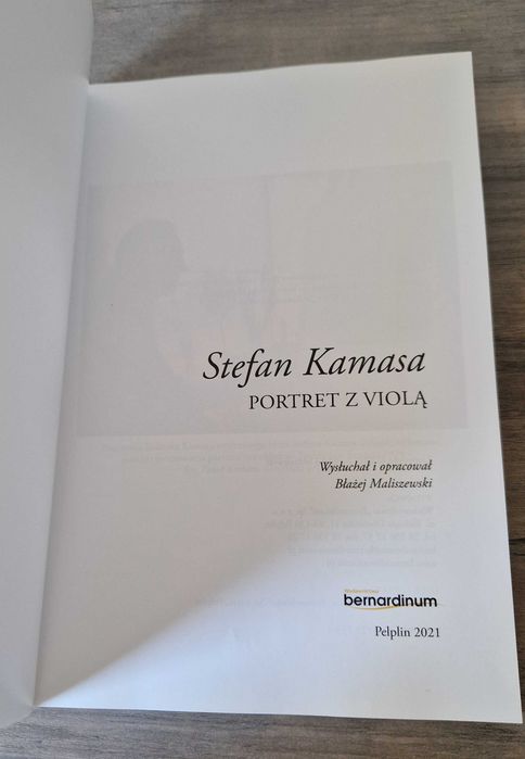 Stefan Kamasa Portret z Violą Błażej Maliszewski Nowa!