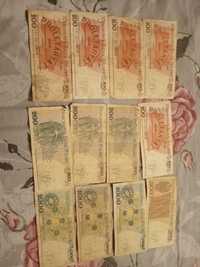 Banknoty plr 100,200,500,1000 seria ac