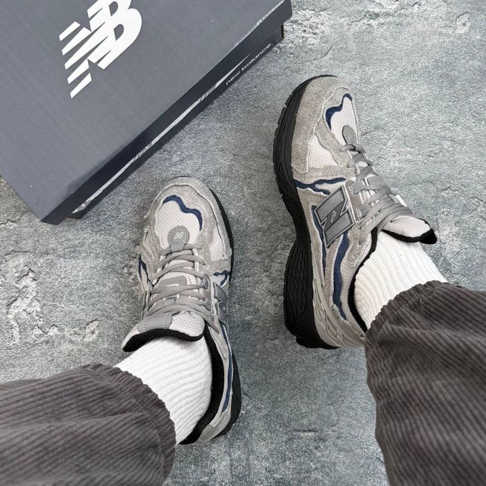 Кросовки New Balance 1906D Grey/Blue GORE-TEX (Термо)