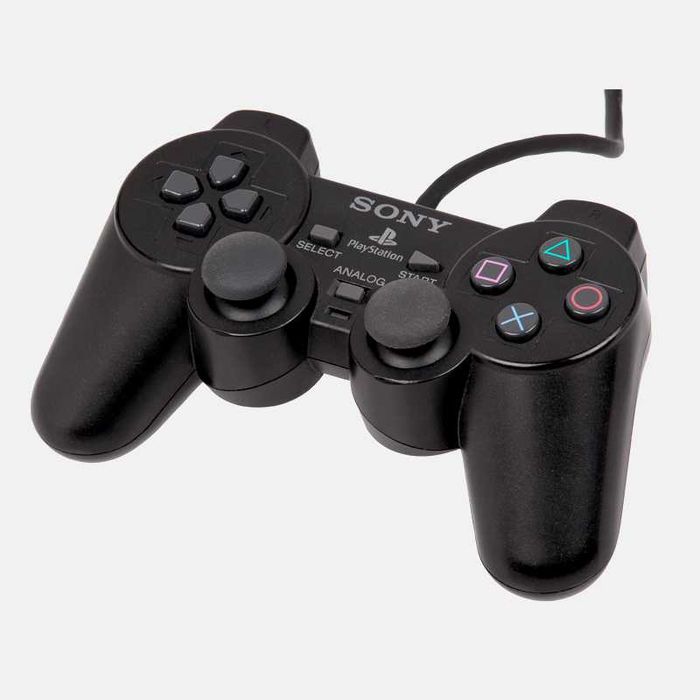 Kontroler Pad PlayStation 2 - Czarny - Oryginał - Nowy
