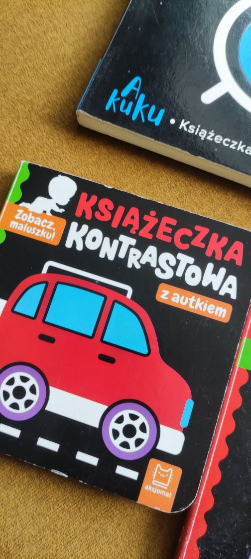 Zestaw książek kontrastowych