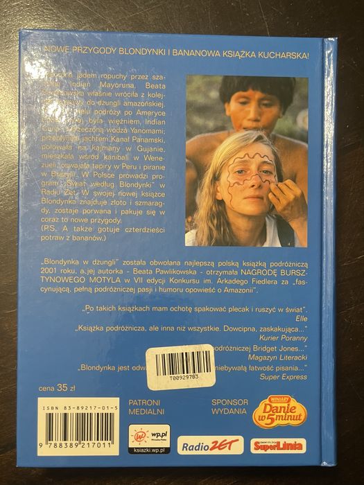 Książka Beata Pawlikowska „Blondynka wśród łowców tęczy”
