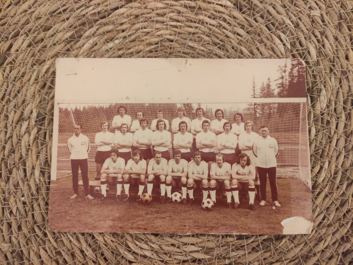 Pocztówka Reprezentacja Polski Mundial 1974